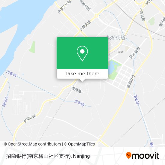 招商银行(南京梅山社区支行) map
