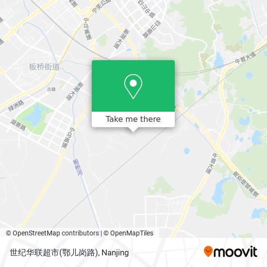 世纪华联超市(鄂儿岗路) map