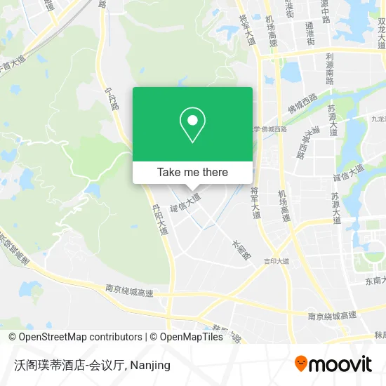 沃阁璞蒂酒店-会议厅 map
