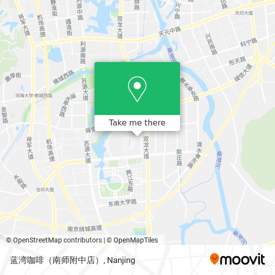 蓝湾咖啡（南师附中店） map