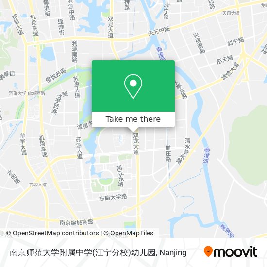 南京师范大学附属中学(江宁分校)幼儿园 map