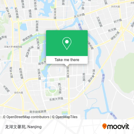 龙湖文馨苑 map
