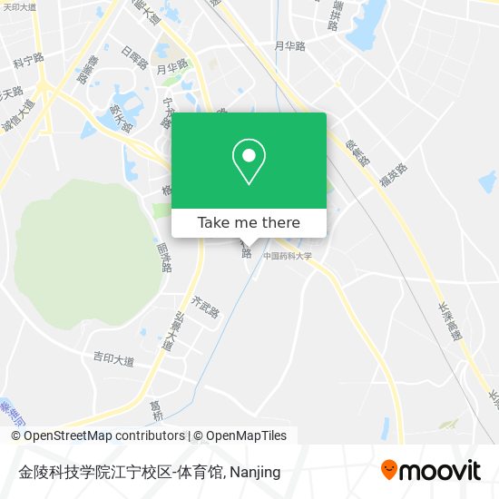 金陵科技学院江宁校区-体育馆 map