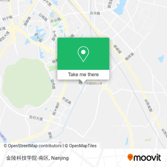 金陵科技学院-南区 map