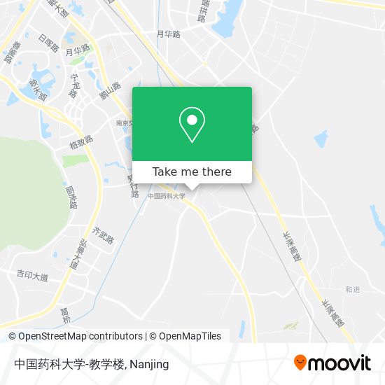 中国药科大学-教学楼 map