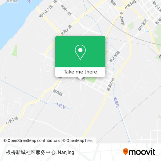 板桥新城社区服务中心 map