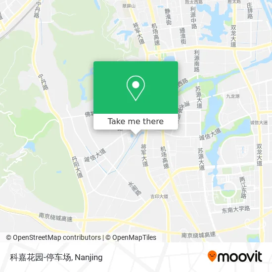 科嘉花园-停车场 map