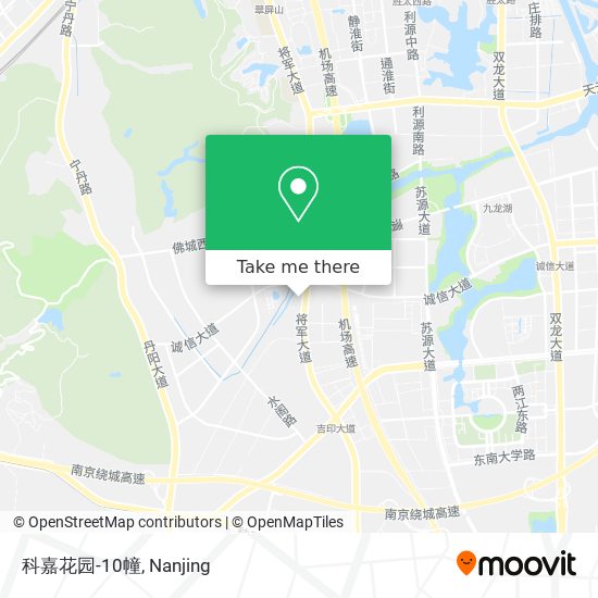 科嘉花园-10幢 map