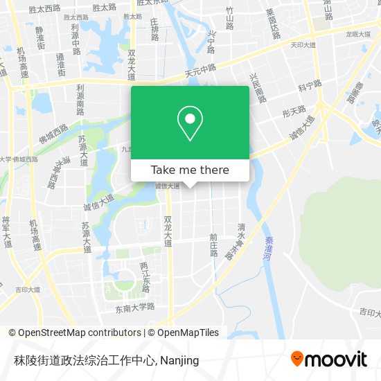 秣陵街道政法综治工作中心 map