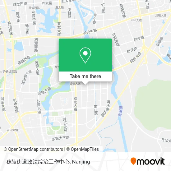秣陵街道政法综治工作中心 map