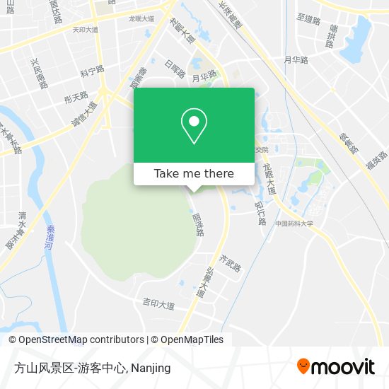 方山风景区-游客中心 map