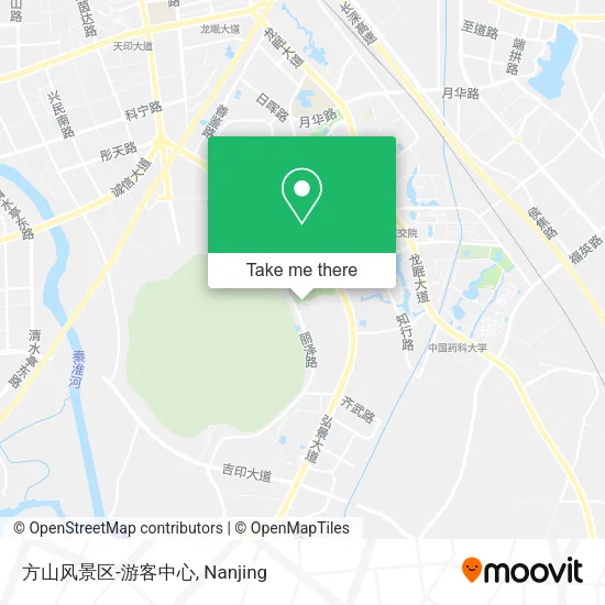 方山风景区-游客中心 map