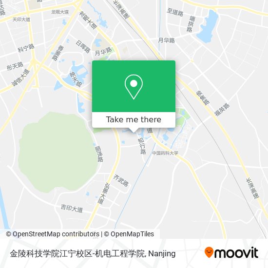 金陵科技学院江宁校区-机电工程学院 map