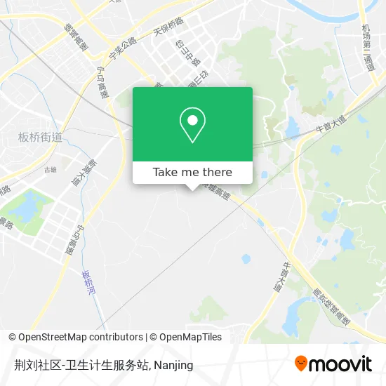 荆刘社区-卫生计生服务站 map