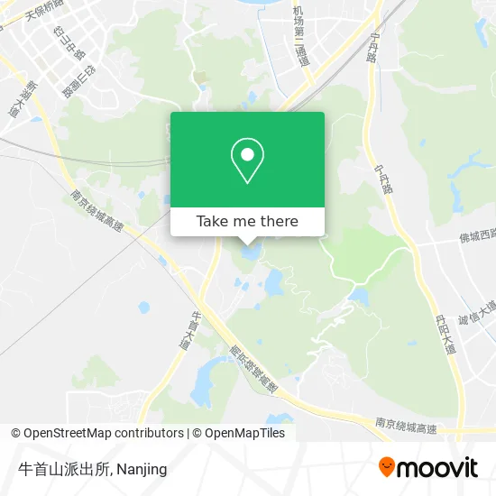 牛首山派出所 map
