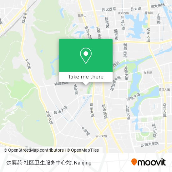 楚襄苑-社区卫生服务中心站 map