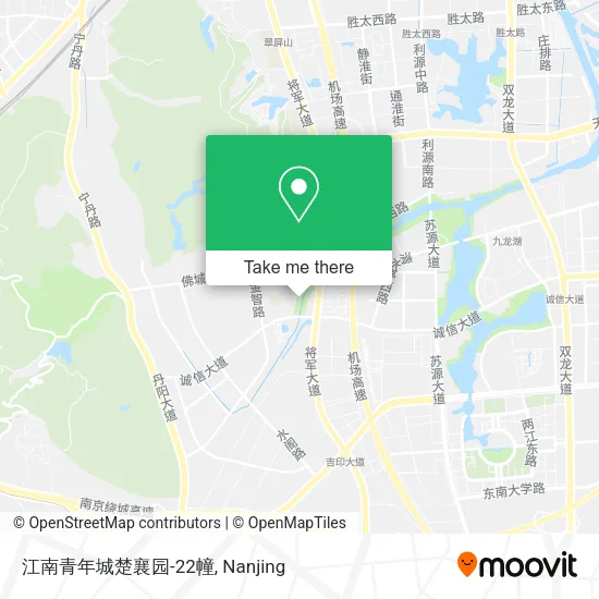 江南青年城楚襄园-22幢 map