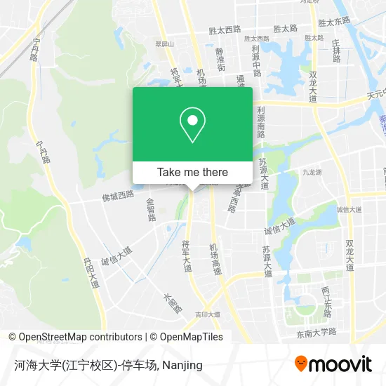 河海大学(江宁校区)-停车场 map