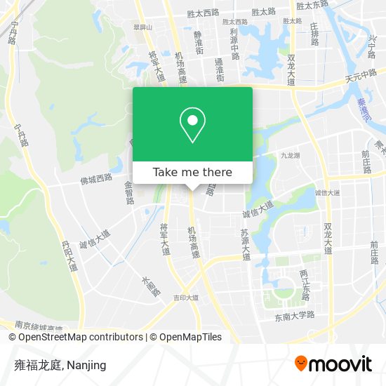雍福龙庭 map