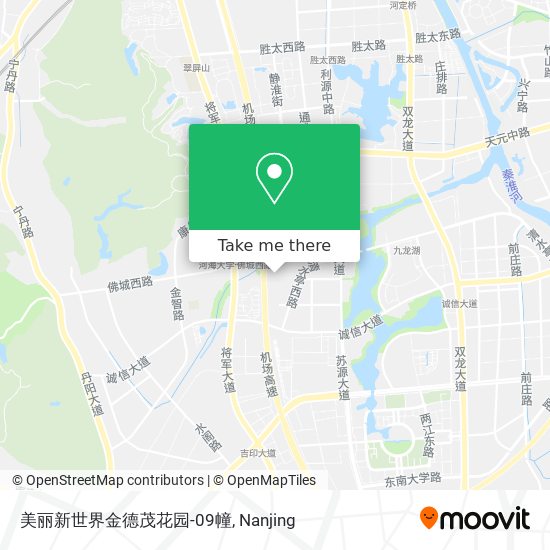 美丽新世界金德茂花园-09幢 map