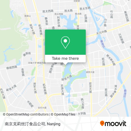 南京克莉丝汀食品公司 map