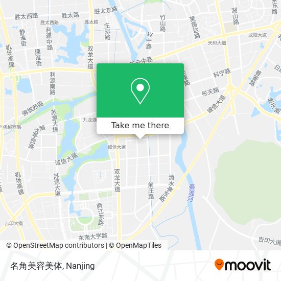 名角美容美体 map