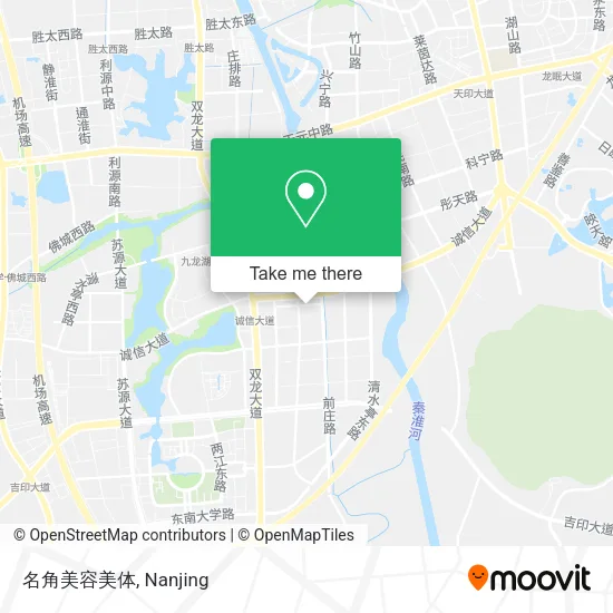 名角美容美体 map