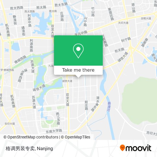格调男装专卖 map