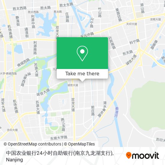 中国农业银行24小时自助银行(南京九龙湖支行) map