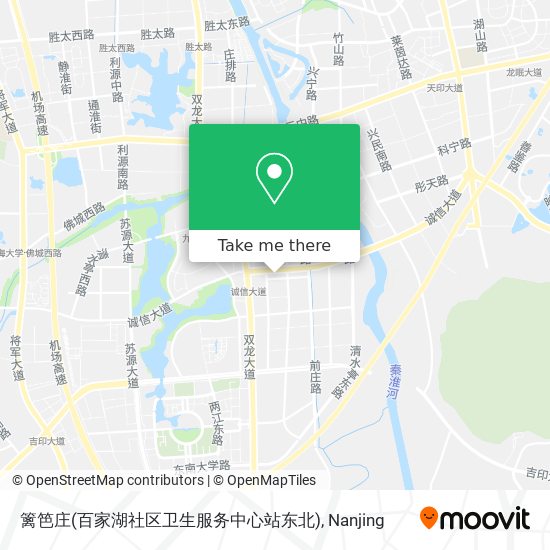 篱笆庄(百家湖社区卫生服务中心站东北) map