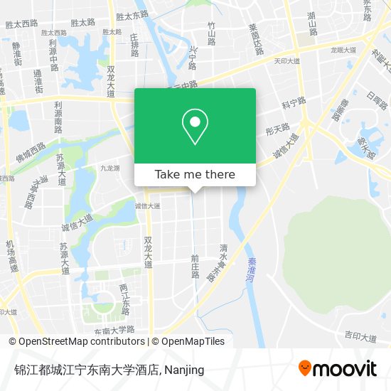 锦江都城江宁东南大学酒店 map