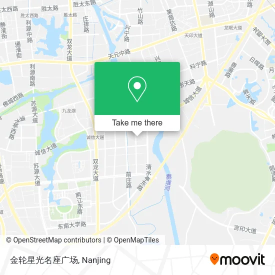 金轮星光名座广场 map