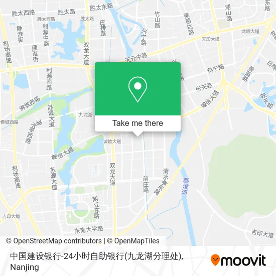 中国建设银行-24小时自助银行(九龙湖分理处) map