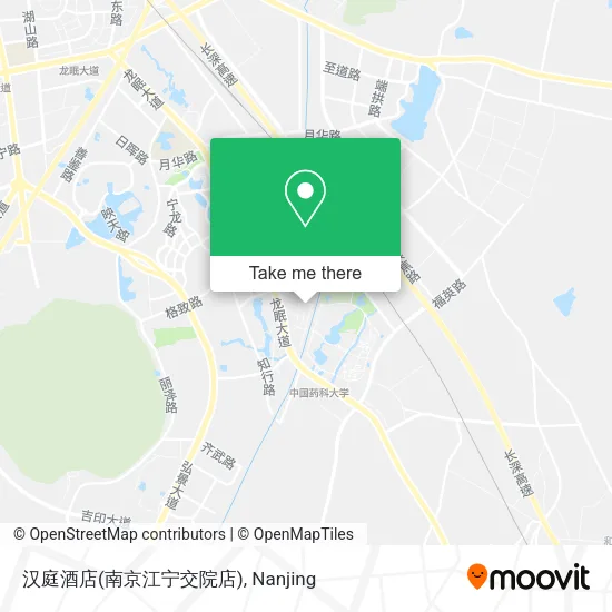 汉庭酒店(南京江宁交院店) map
