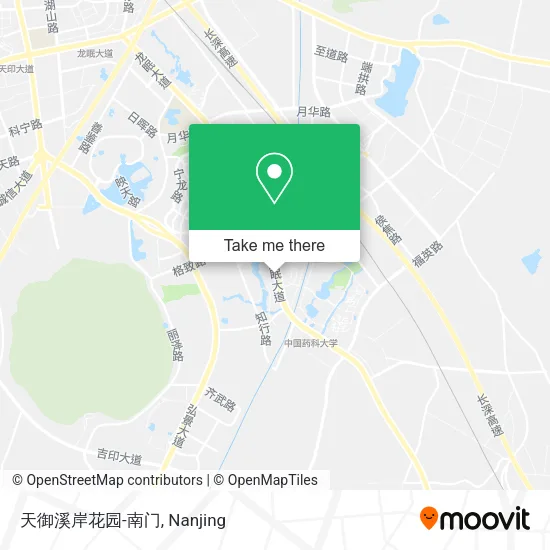 天御溪岸花园-南门 map