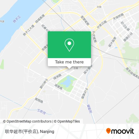 联华超市(平价店) map