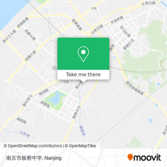 南京市板桥中学 map