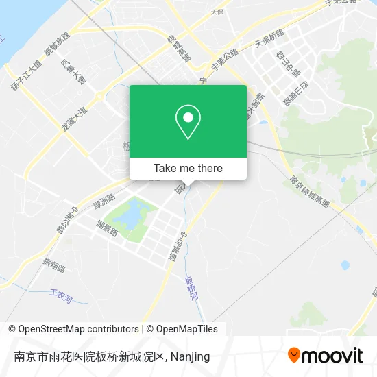 南京市雨花医院板桥新城院区 map