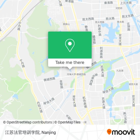 江苏法官培训学院 map