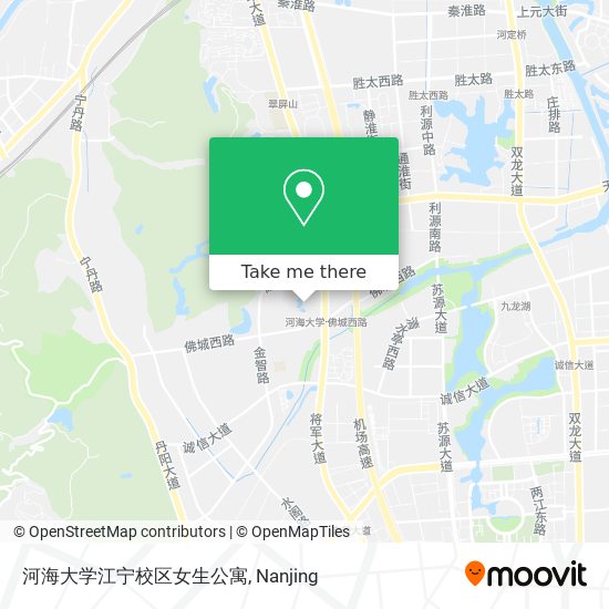 河海大学江宁校区女生公寓 map