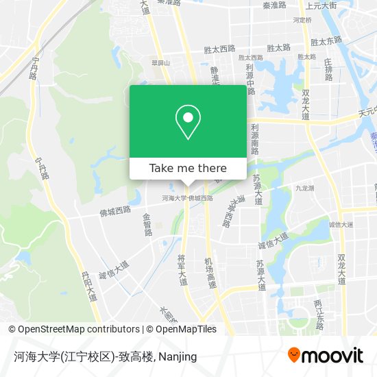 河海大学(江宁校区)-致高楼 map