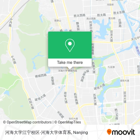 河海大学江宁校区-河海大学体育系 map