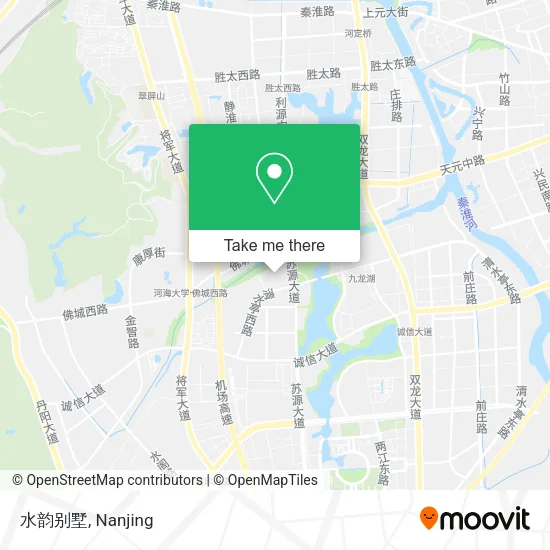 水韵别墅 map
