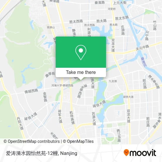 爱涛漪水园怡然苑-12幢 map