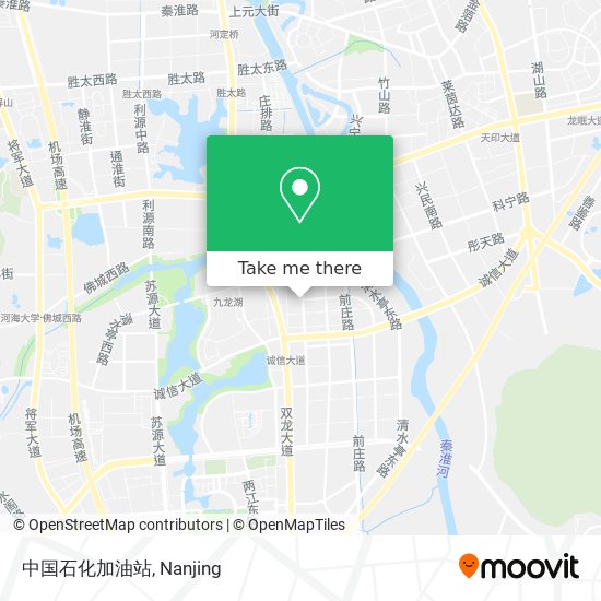 中国石化加油站 map
