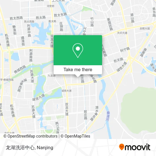 龙湖洗浴中心 map