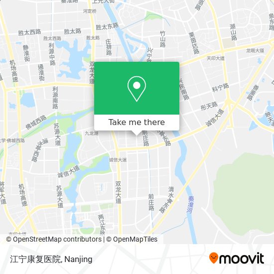 江宁康复医院 map