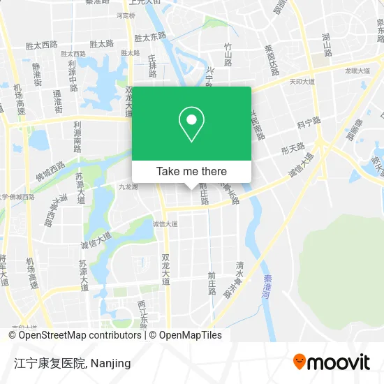 江宁康复医院 map