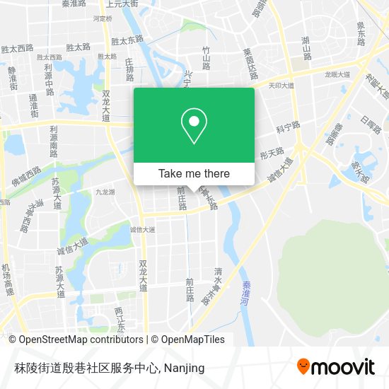 秣陵街道殷巷社区服务中心 map