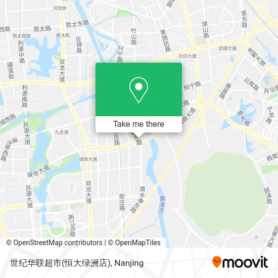 世纪华联超市(恒大绿洲店) map